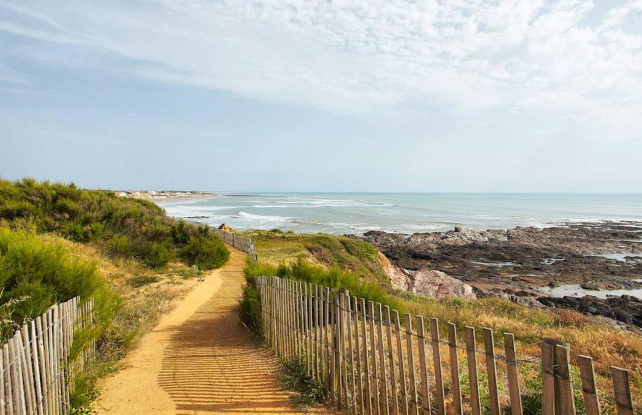 Chalet Pour 6 Dans Un Domaine Avec Piscine Bretignolles-sur-Mer Bagian luar foto